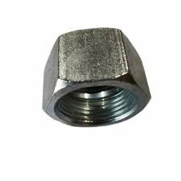 Hexagonal Golden And White Zink Plated Hydraulic Hex Nut