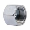 Hexagonal Golden And White Zink Plated Hydraulic Hex Nut