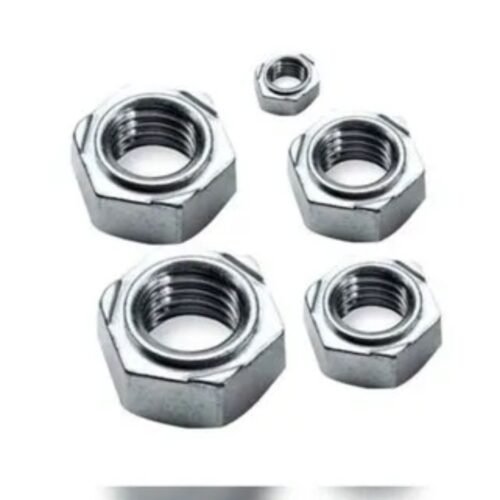 Polished Mild Steel Hex Weld Nut