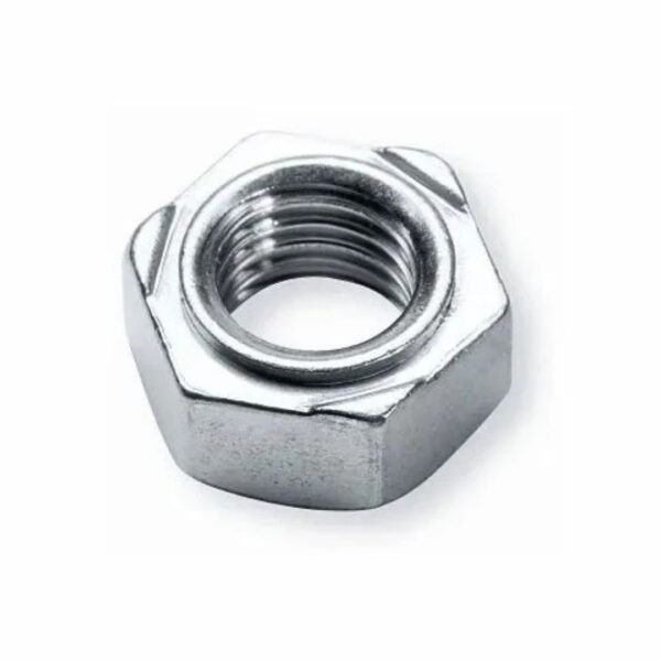 Polished Mild Steel Hex Weld Nut