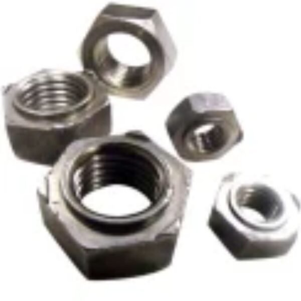 Polished Mild Steel Hex Weld Nut